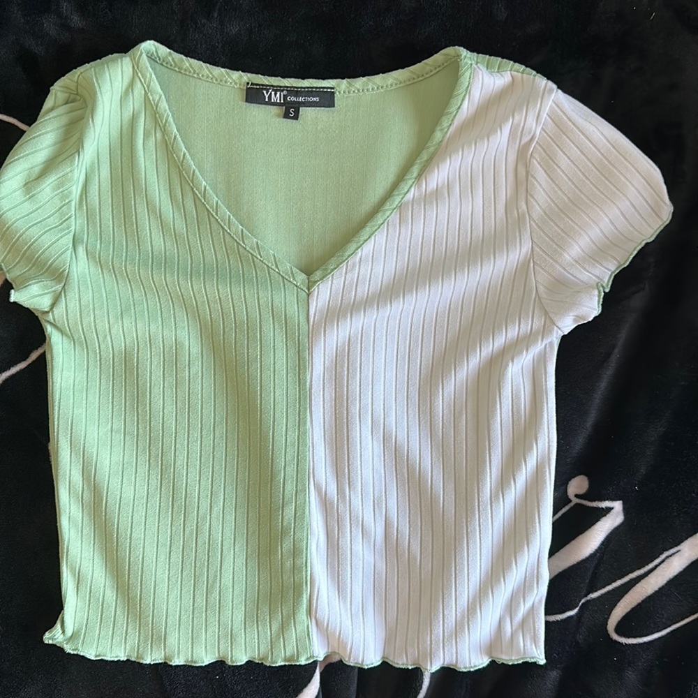 Stretchy 2 Color Shirt